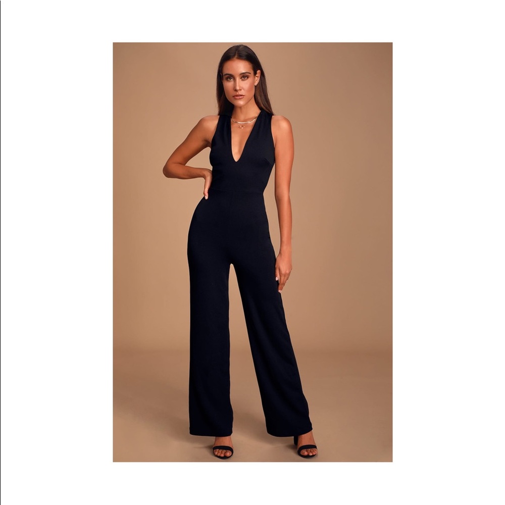 Lulus backless jumpsuit